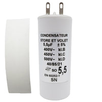 Condensateur de 5.5 uF (5,5 µF)